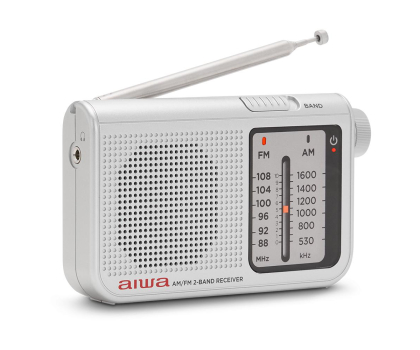 Radio i budzik AIWA RS-55 Srebrny
